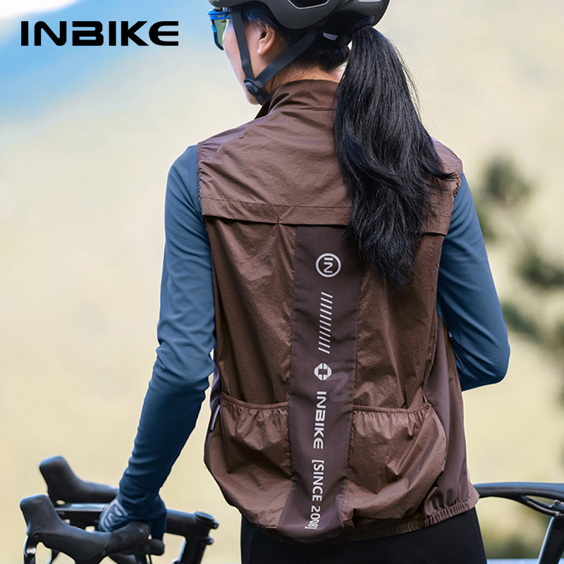 INBIKE Women's Cycling Vest Sl - Mountain Biking Rain Jacket ulasan dan harga
