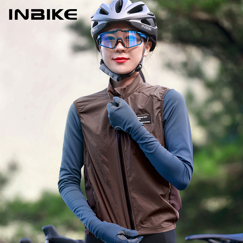 INBIKE Women's Cycling Vest Sl - Mountain Biking Rain Jacket ulasan dan harga