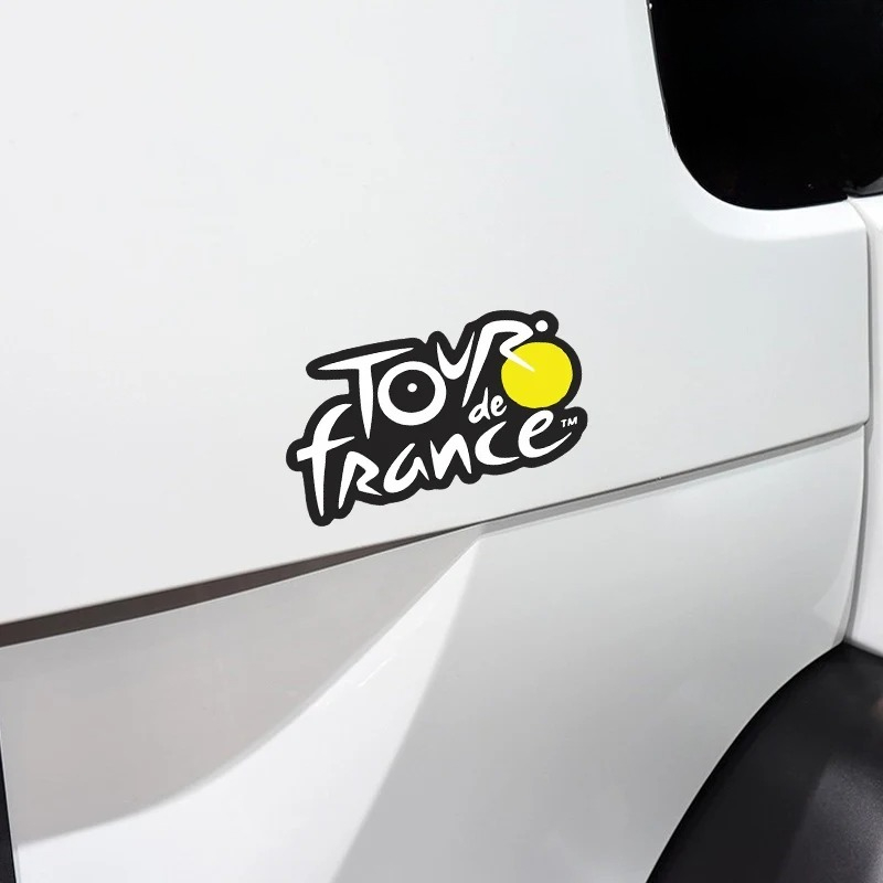 1Pc Tour de France Logo Vinyl  - Mountain Biking Logo ulasan dan harga