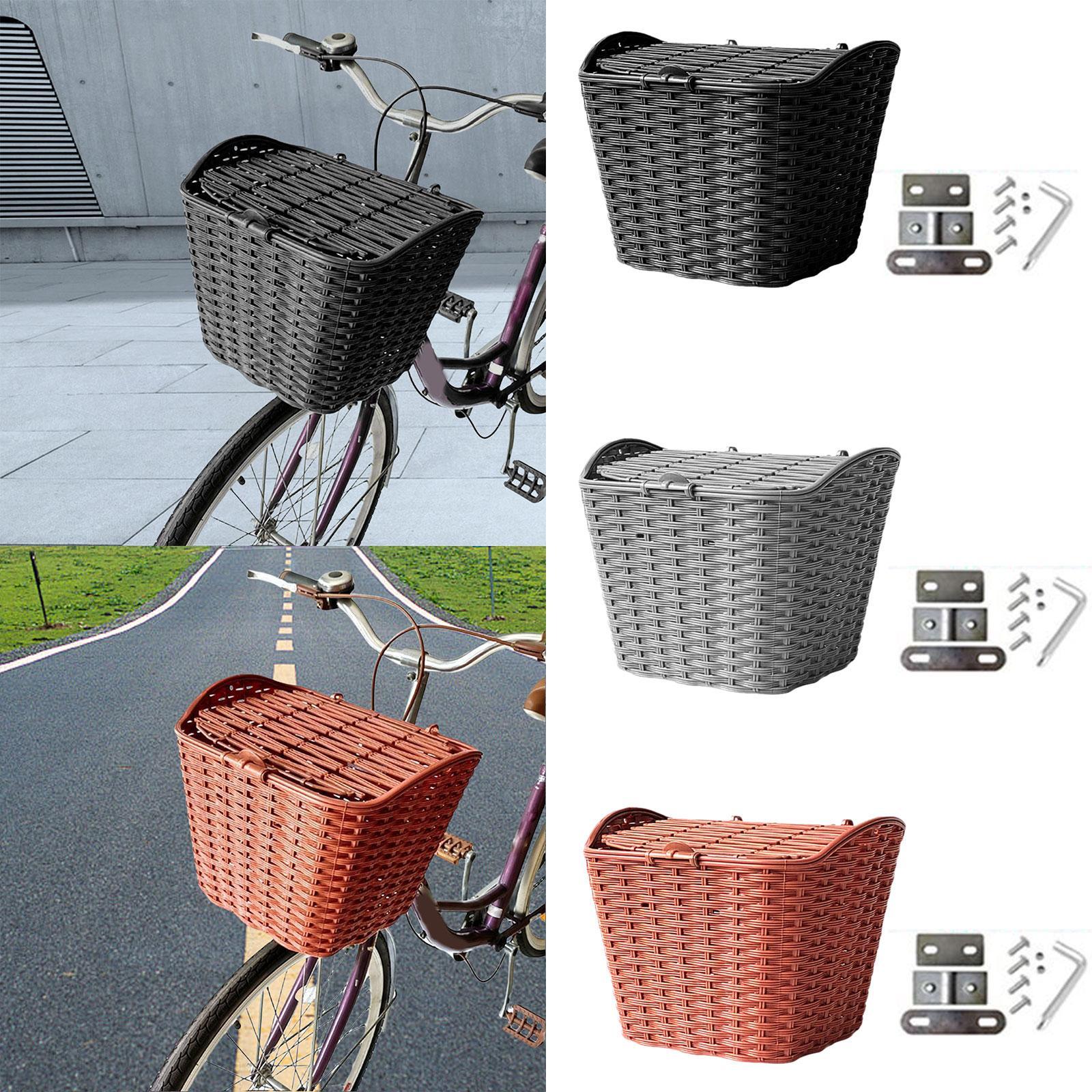 Handlebar Bike Basket with Lid - Mountain Biking Books ulasan dan harga
