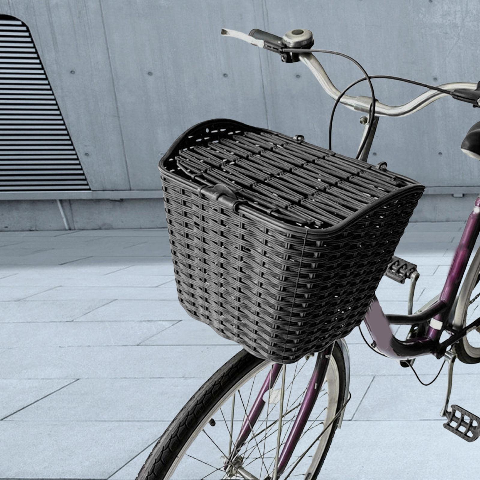 Handlebar Bike Basket with Lid - Mountain Biking Books ulasan dan harga