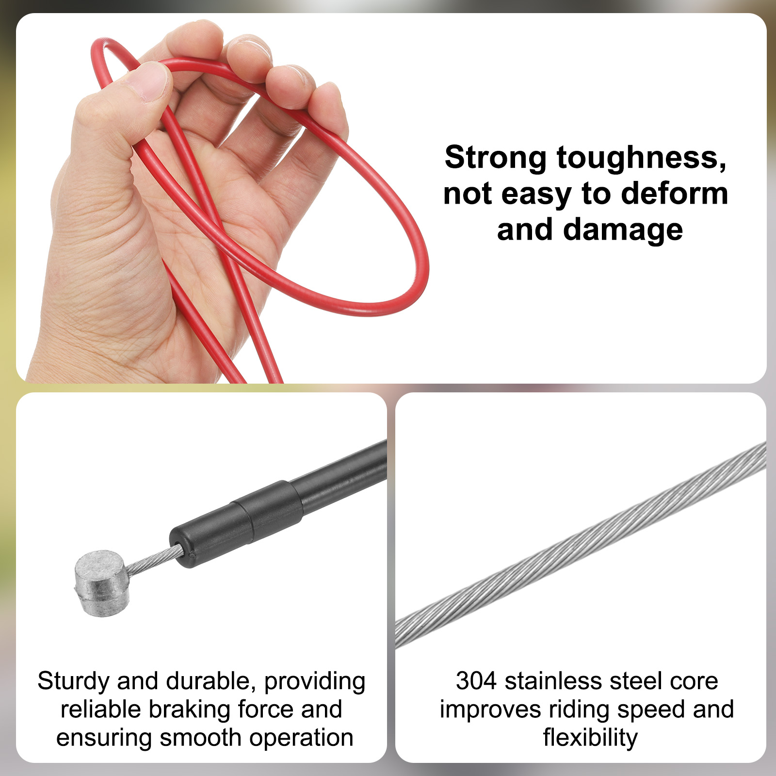 Uxcell 2m/2.5m Bike Brake & Sh - Mountain Biking Stuff ulasan dan harga