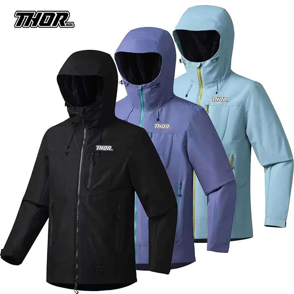 THORSOL Men's Cycling Rain Jac - Mountain Biking Rain Jacket ulasan dan harga