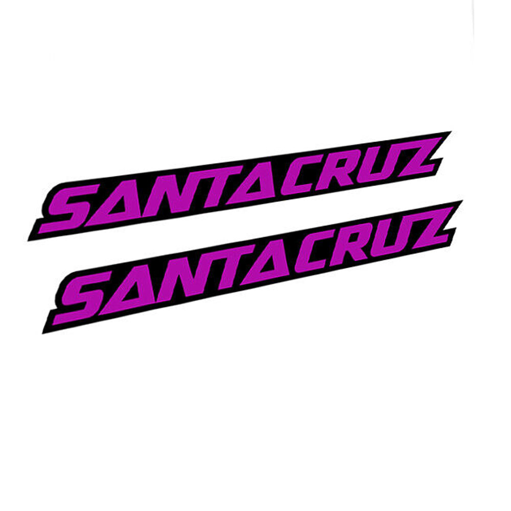 2Pcs Santa Cruz Modelo Frame V - Mountain Biking Logo ulasan dan harga