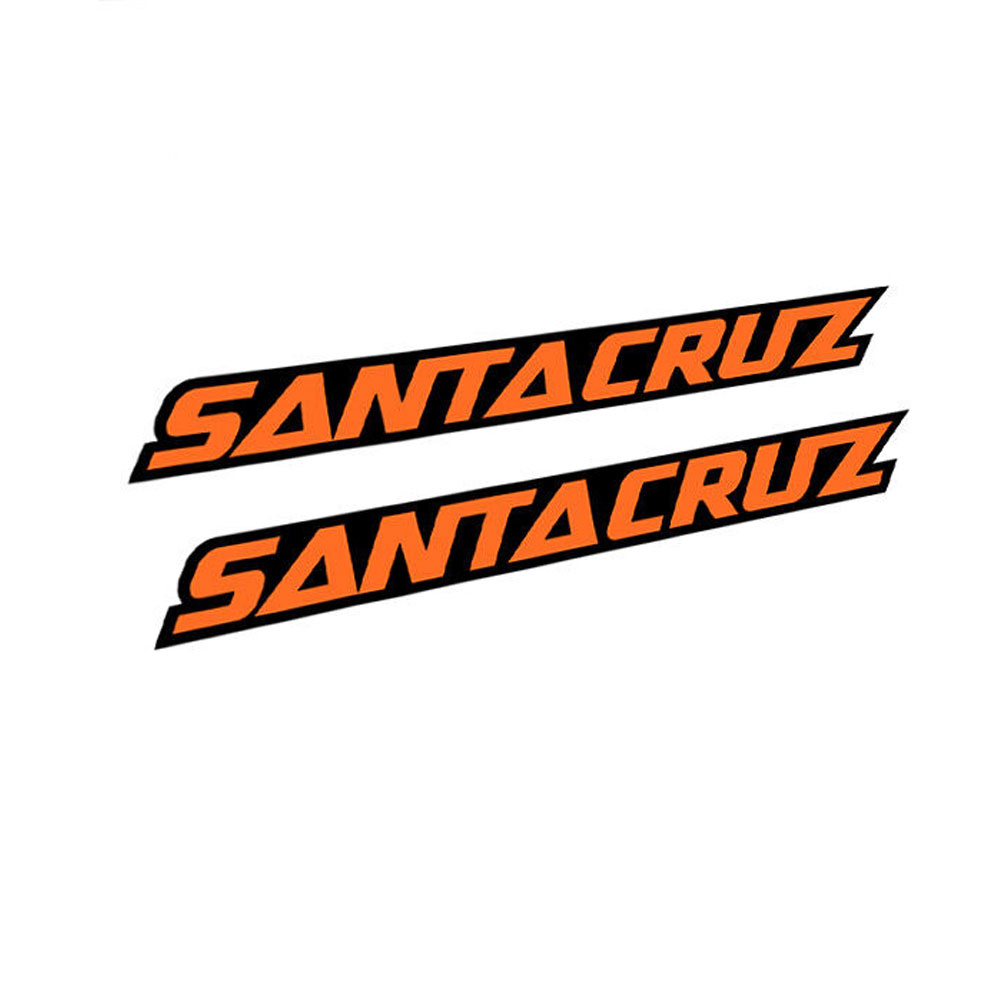 2Pcs Santa Cruz Modelo Frame V - Mountain Biking Logo ulasan dan harga
