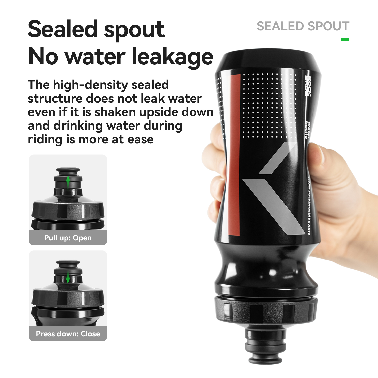 ROCKBROS Cycling Water Bottle  - Mountain Biking Water Bottle ulasan dan harga