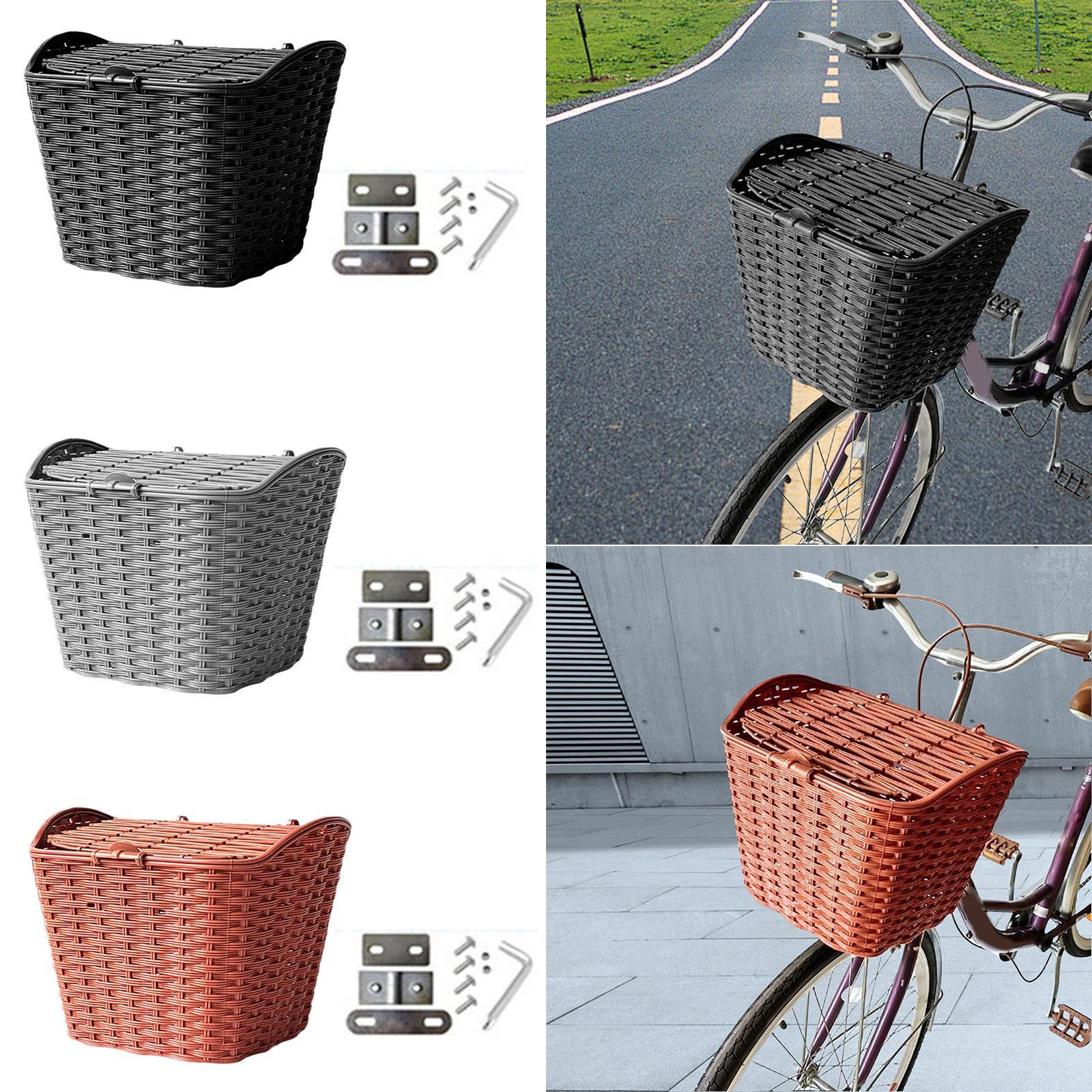 Bike Basket with Lid Sturdy Cy - Mountain Biking Books ulasan dan harga