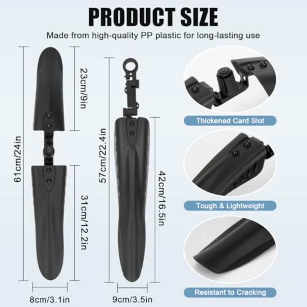 Bike Mud Guard Set Front & Rea - Mountain Biking Stuff ulasan dan harga