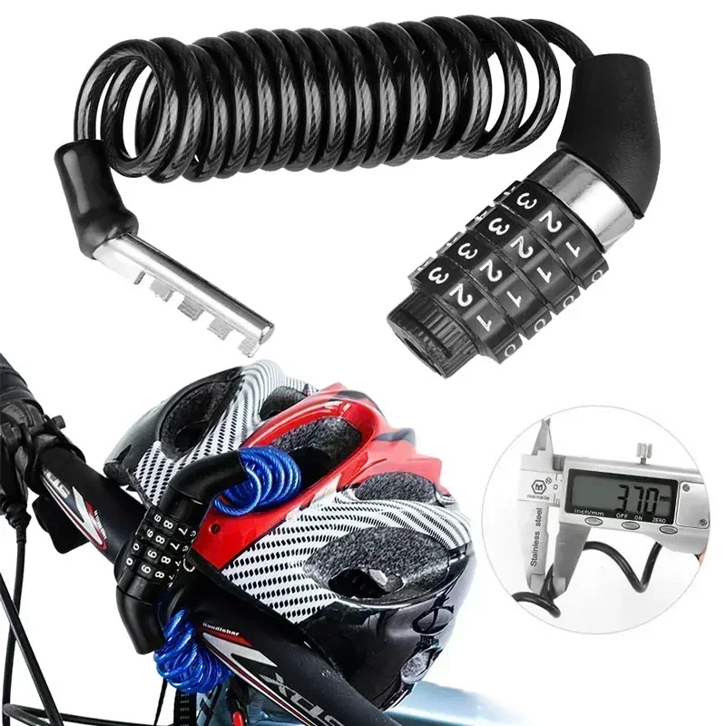 4-digit password anti-theft co - Mountain Biking Stuff ulasan dan harga