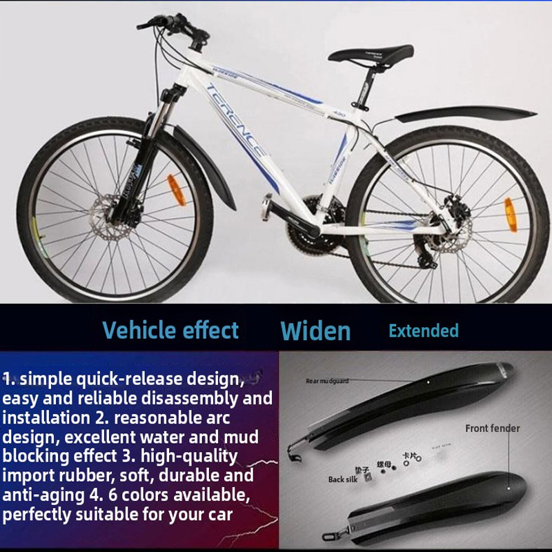 Bike Mudguard Set Quick Releas - Mountain Biking Stuff ulasan dan harga