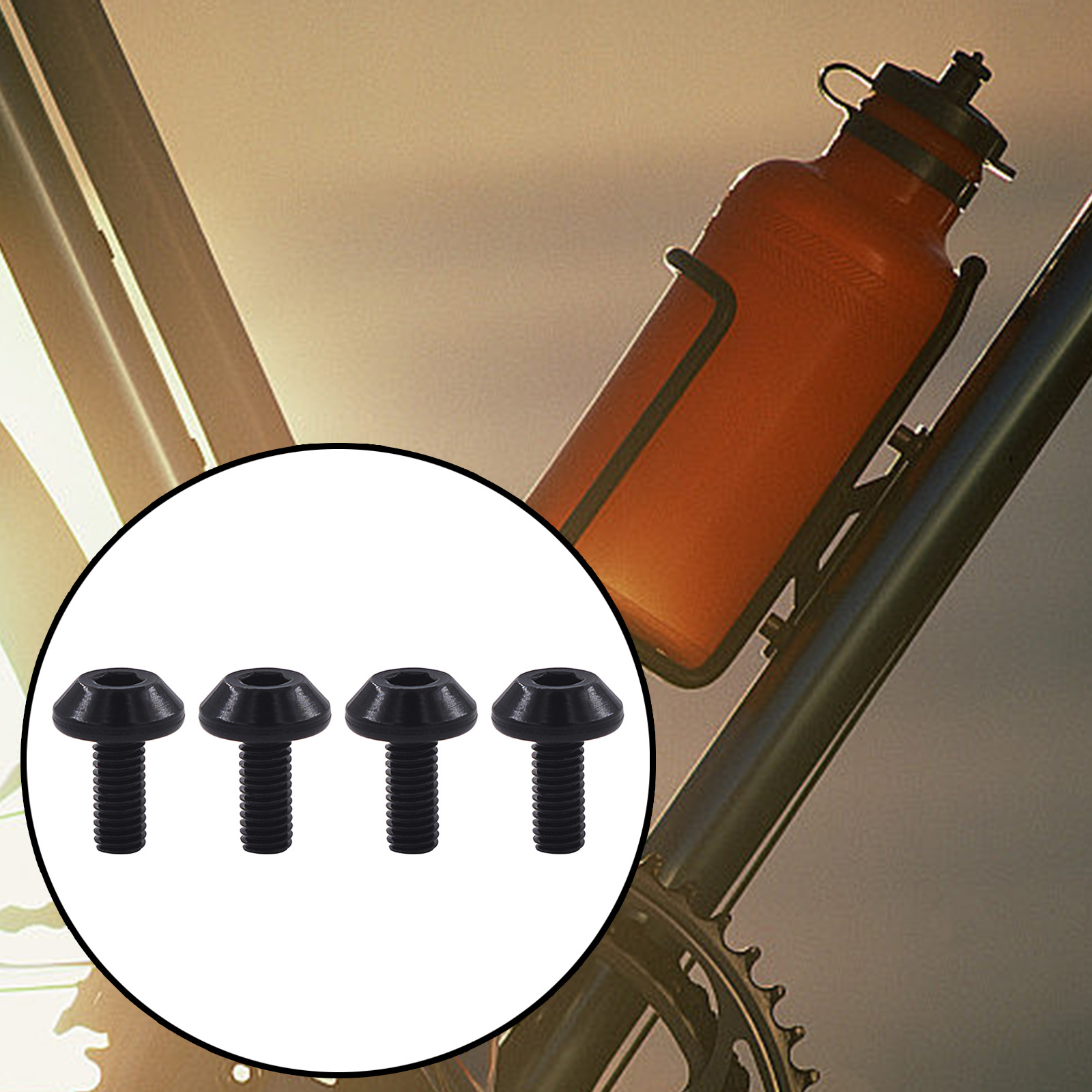 4Pcs Bicycle Water Bottle Cage - Mountain Biking Water Bottle ulasan dan harga