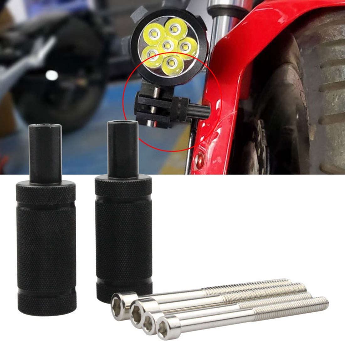 Motorcycle Headlight Mount Hol - Xtreme Mountain Biking ulasan dan harga